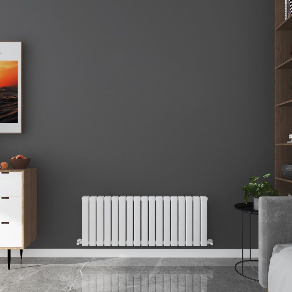 Milan Radiator Milan Horizontal Radiator - White